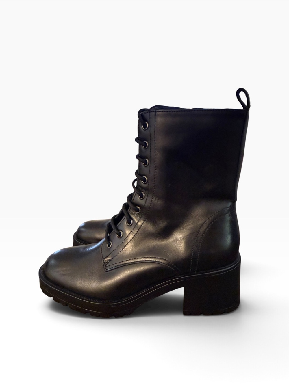 La Canadienne Wesley Waterproof Black Combat Boots – Sz EU40/US10 - Picture 4 of 8